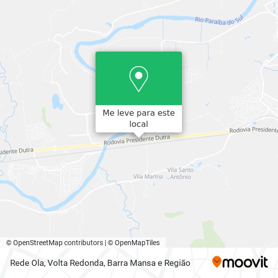 Rede Ola mapa