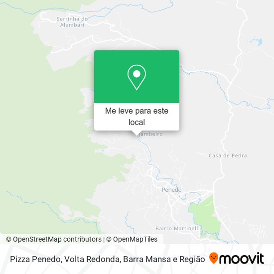 Pizza Penedo mapa