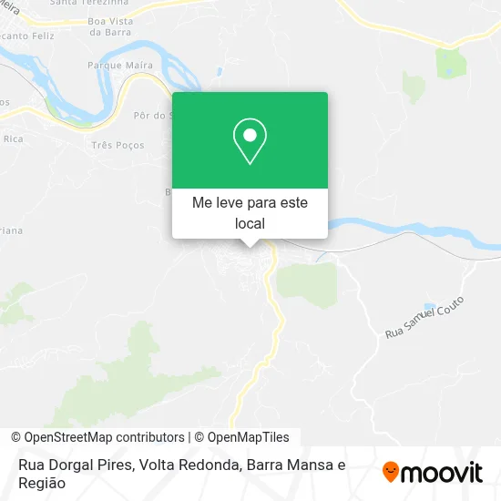 Rua Dorgal Pires mapa