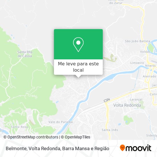Belmonte mapa