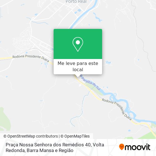 Praça Nossa Senhora dos Remédios 40 mapa