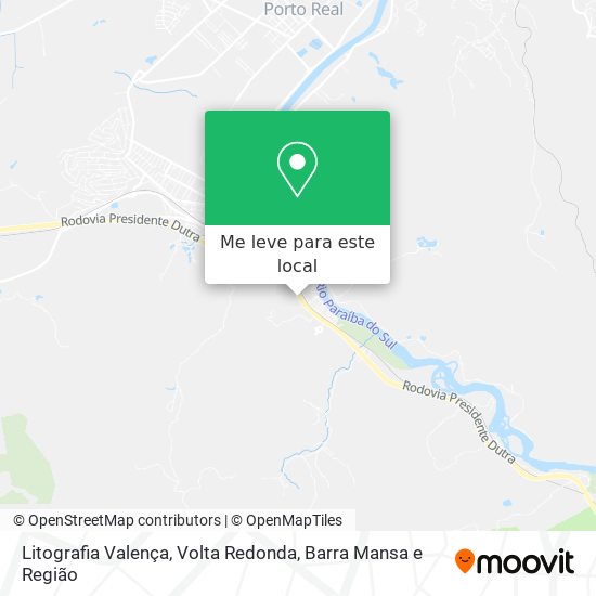 Litografia Valença mapa