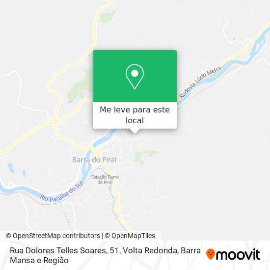 Rua Dolores Telles Soares, 51 mapa