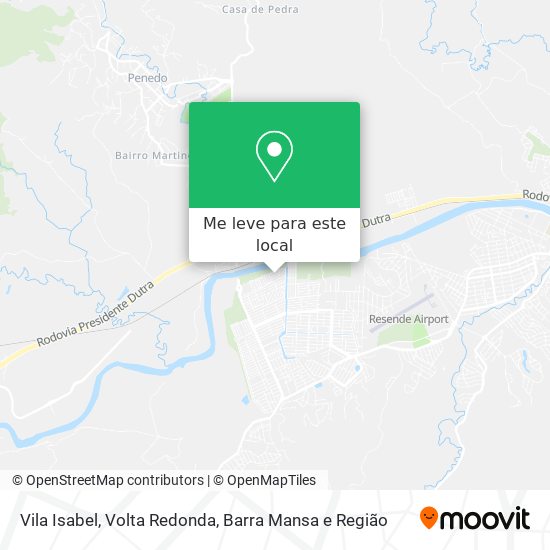 Vila Isabel mapa