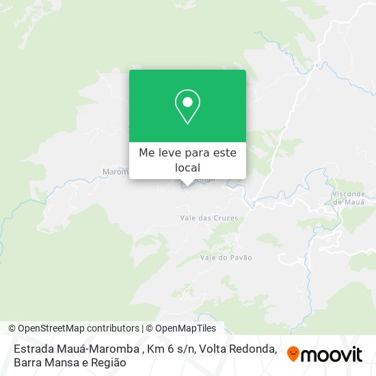 Estrada Mauá-Maromba , Km 6 s / n mapa