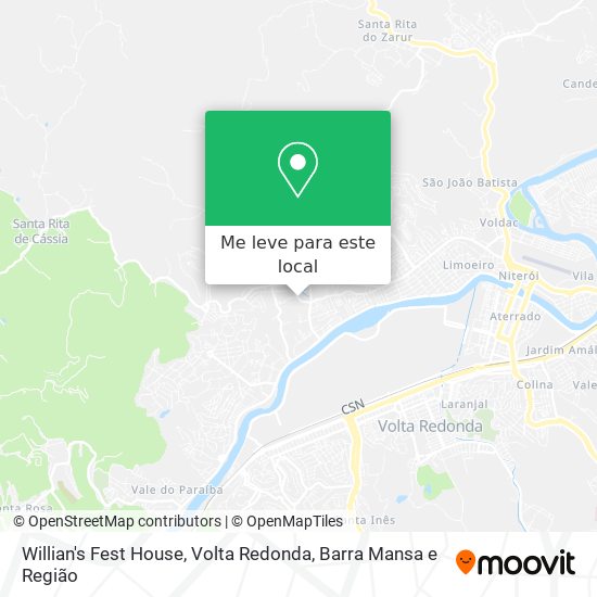 Willian's Fest House mapa