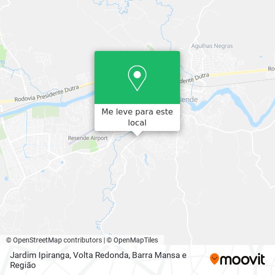 Jardim Ipiranga mapa