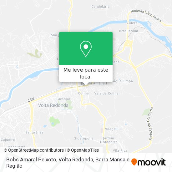 Bobs Amaral Peixoto mapa