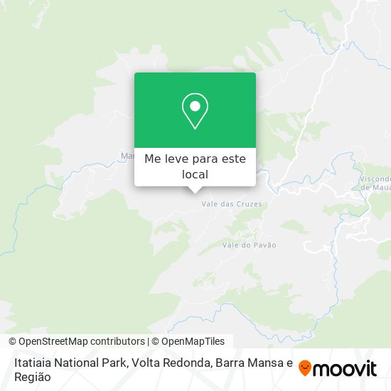 Itatiaia National Park mapa