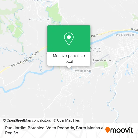 Rua Jardim Botanico mapa