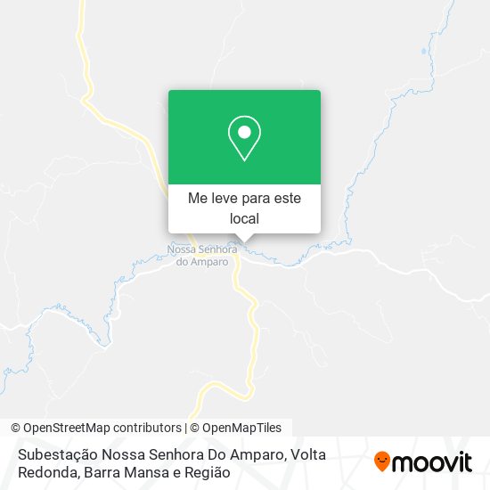 Subestação Nossa Senhora Do Amparo mapa