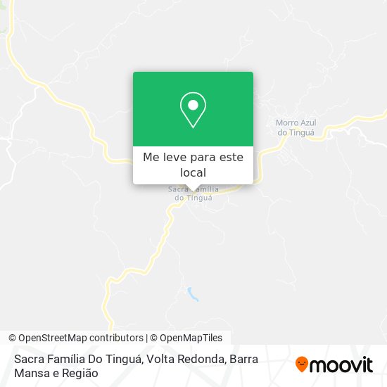 Sacra Família Do Tinguá mapa