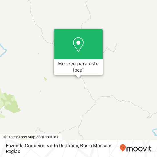 Fazenda Coqueiro mapa
