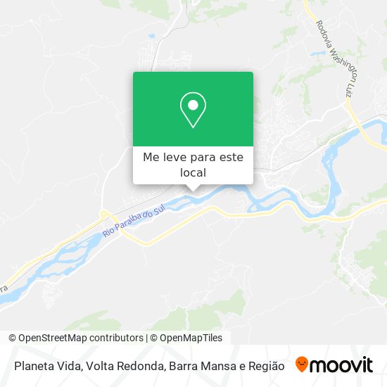 Planeta Vida mapa