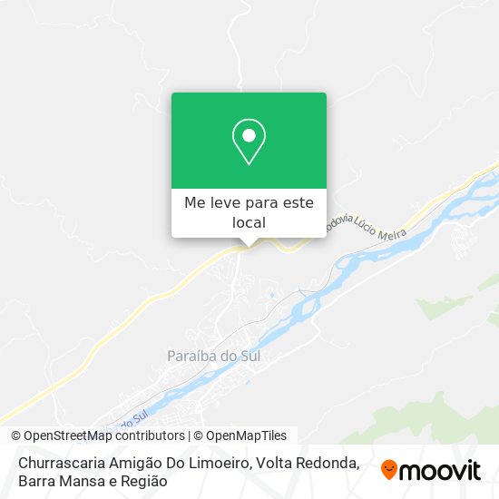 Churrascaria Amigão Do Limoeiro mapa