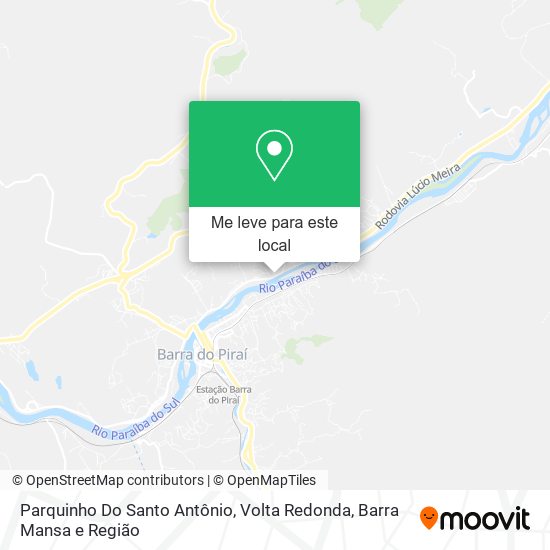 Parquinho Do Santo Antônio mapa