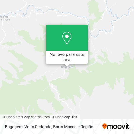 Bagagem mapa