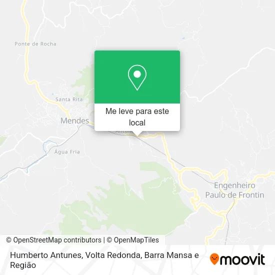 Humberto Antunes mapa