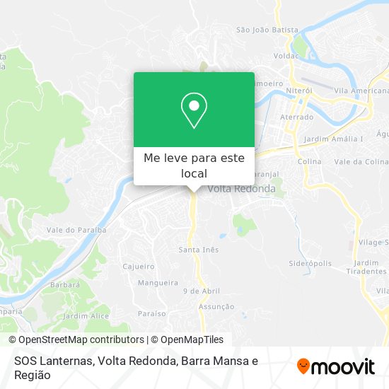 SOS Lanternas mapa