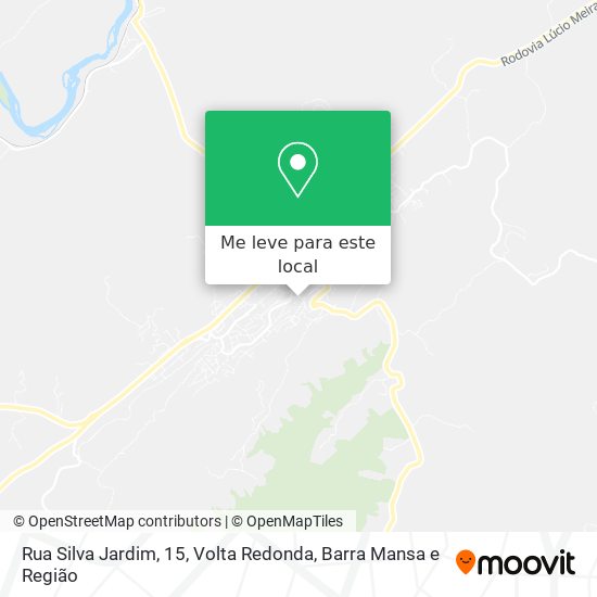 Rua Silva Jardim, 15 mapa