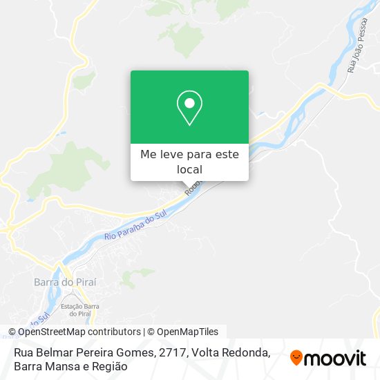 Rua Belmar Pereira Gomes, 2717 mapa