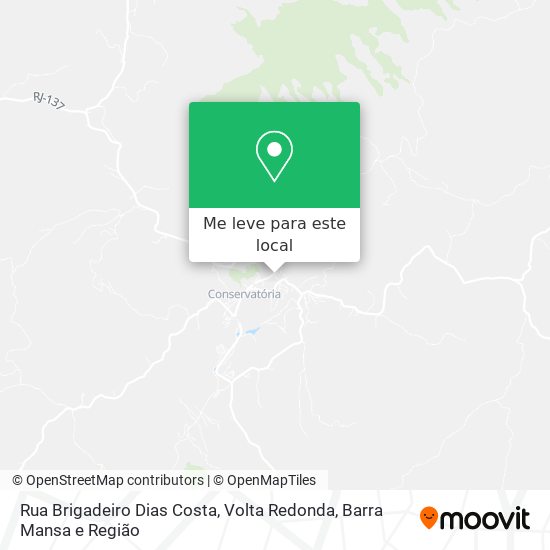 Rua Brigadeiro Dias Costa mapa