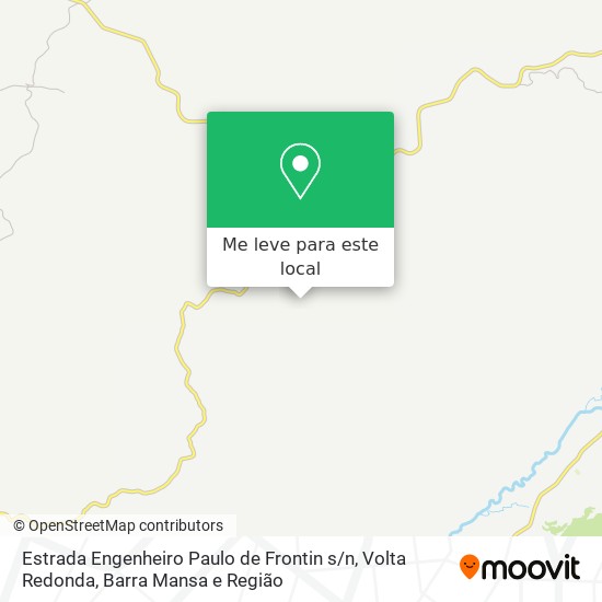 Estrada Engenheiro Paulo de Frontin s / n mapa