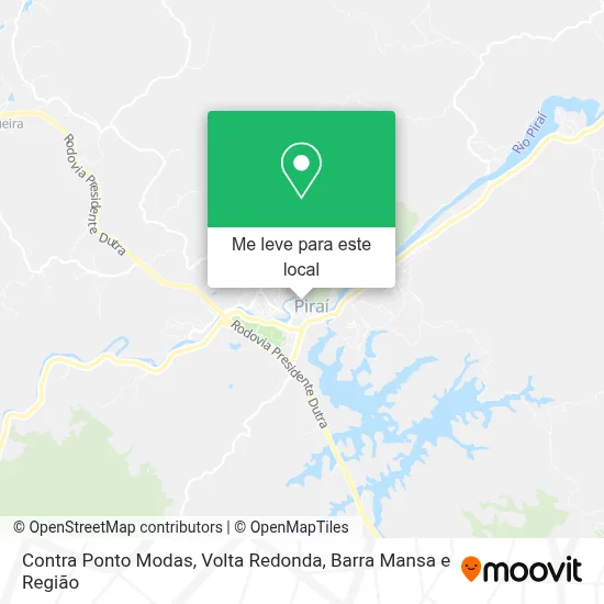Contra Ponto Modas mapa