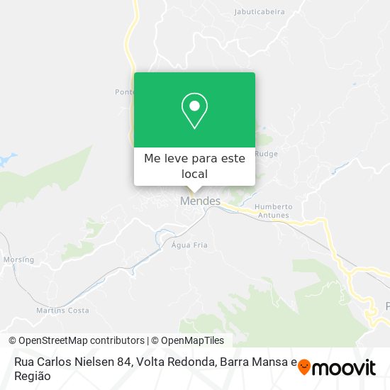 Rua Carlos Nielsen 84 mapa