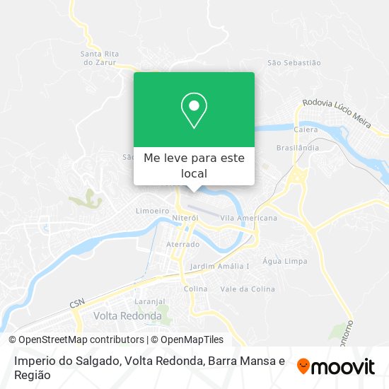 Imperio do Salgado mapa