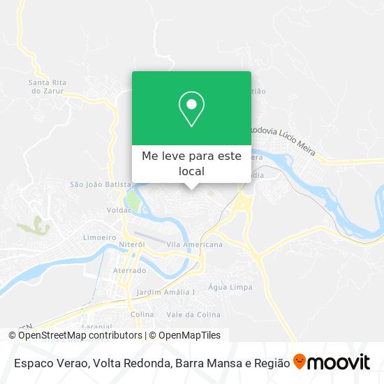 Espaco Verao mapa