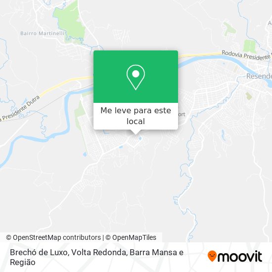 Brechó de Luxo mapa