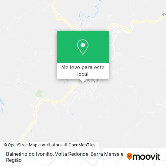 Balneário do Ivonilto mapa