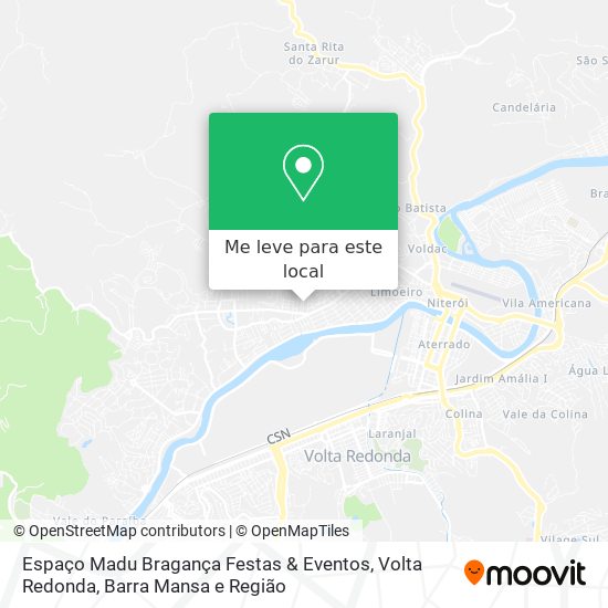 Espaço Madu Bragança Festas & Eventos mapa