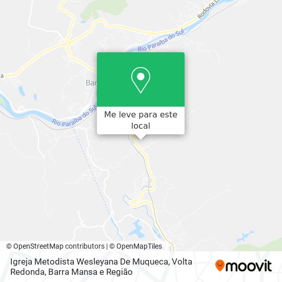 Igreja Metodista Wesleyana De Muqueca mapa