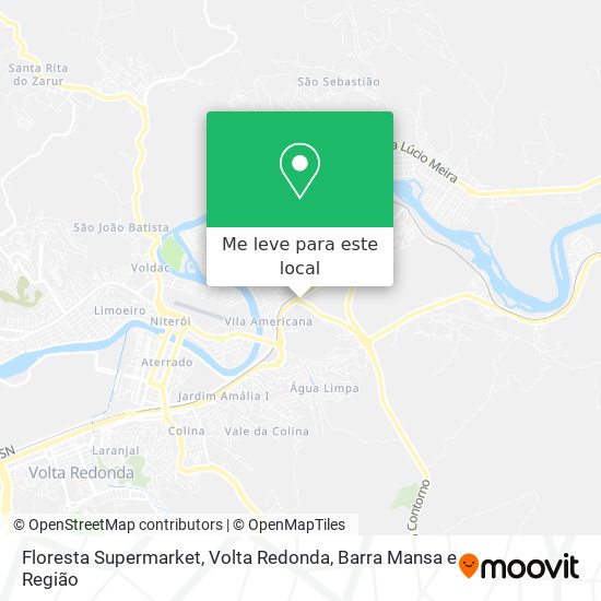 Floresta Supermarket mapa