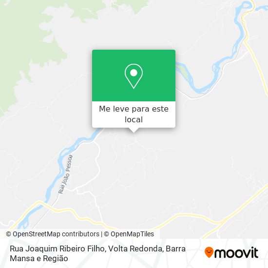 Rua Joaquim Ribeiro Filho mapa