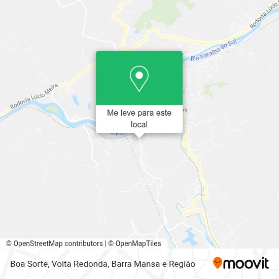 Boa Sorte mapa