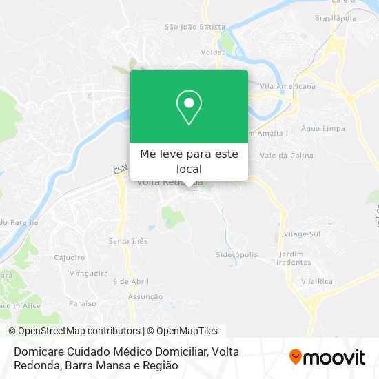 Domicare Cuidado Médico Domiciliar mapa