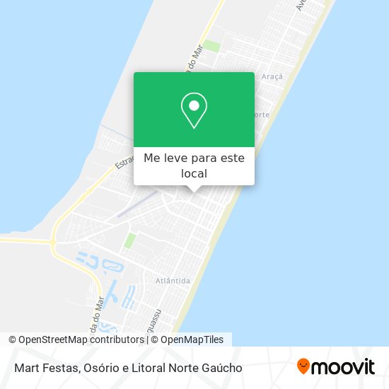 Mart Festas mapa