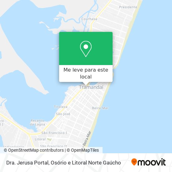 Dra. Jerusa Portal mapa