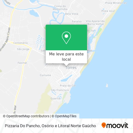 Pizzaria Do Pancho mapa