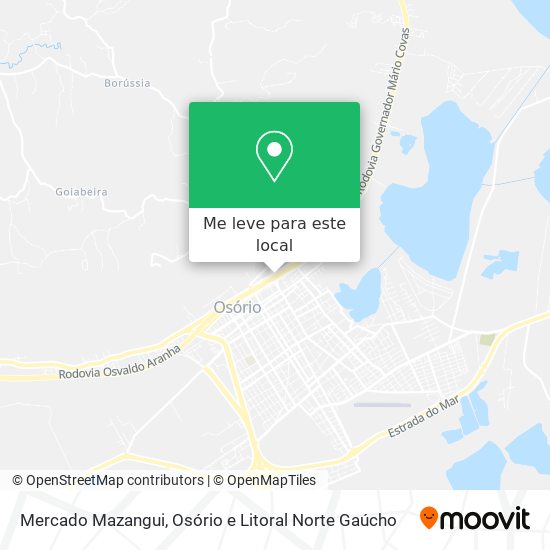 Mercado Mazangui mapa