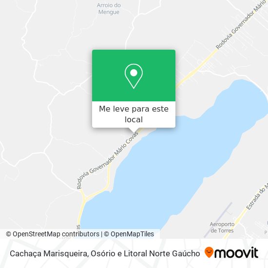Cachaça Marisqueira mapa