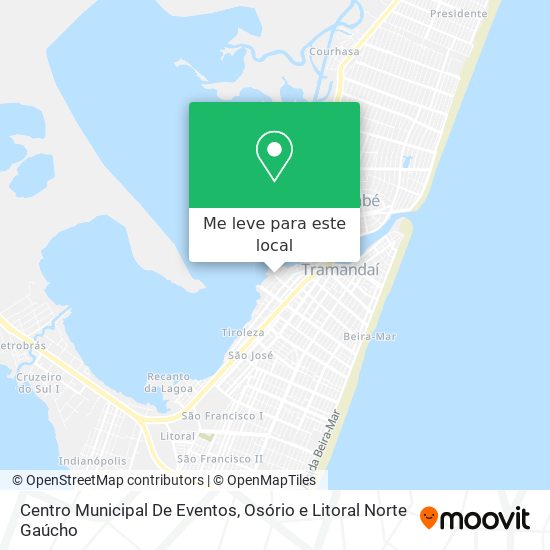 Centro Municipal De Eventos mapa