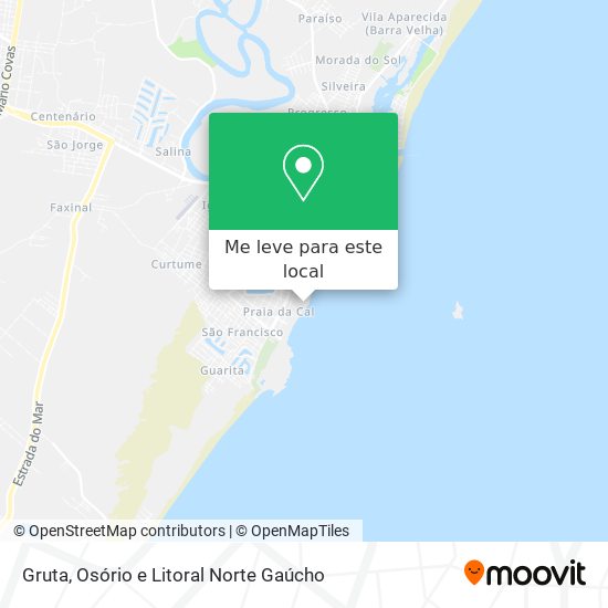 Gruta mapa