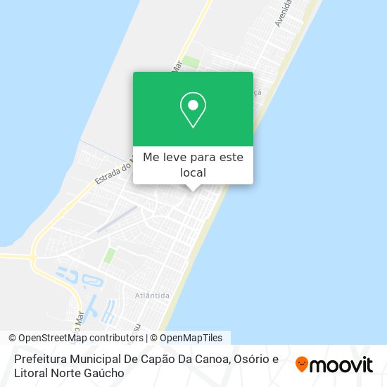 Prefeitura Municipal De Capão Da Canoa mapa