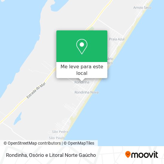 Rondinha mapa