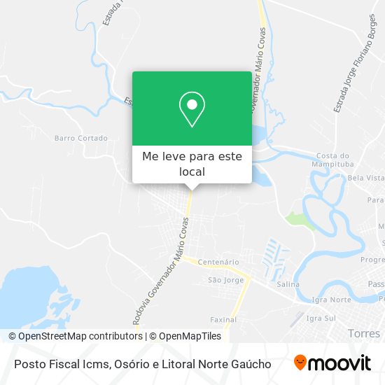 Posto Fiscal Icms mapa