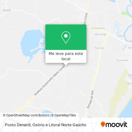 Posto Denardi mapa